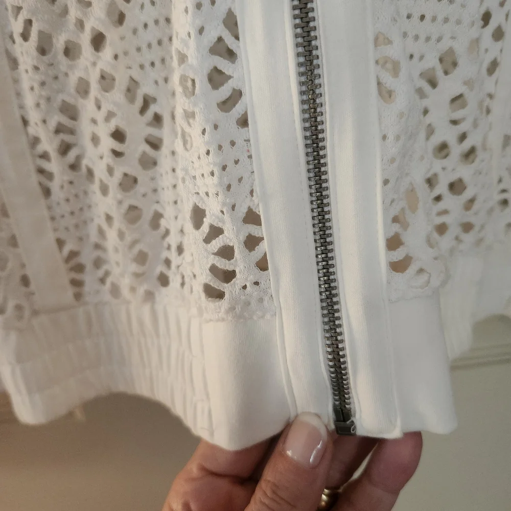 Ruby Rd. White Lace Jacket - Picture 5 of 6